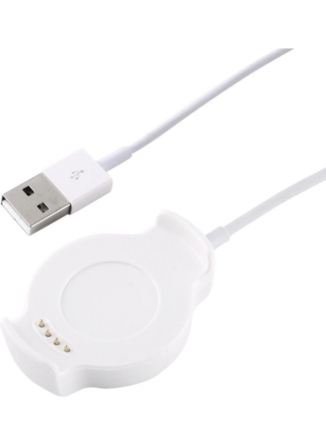 NIBEMINENT Portable Replacement Cradle Charger For Huawei Watch 2 White - Image 1