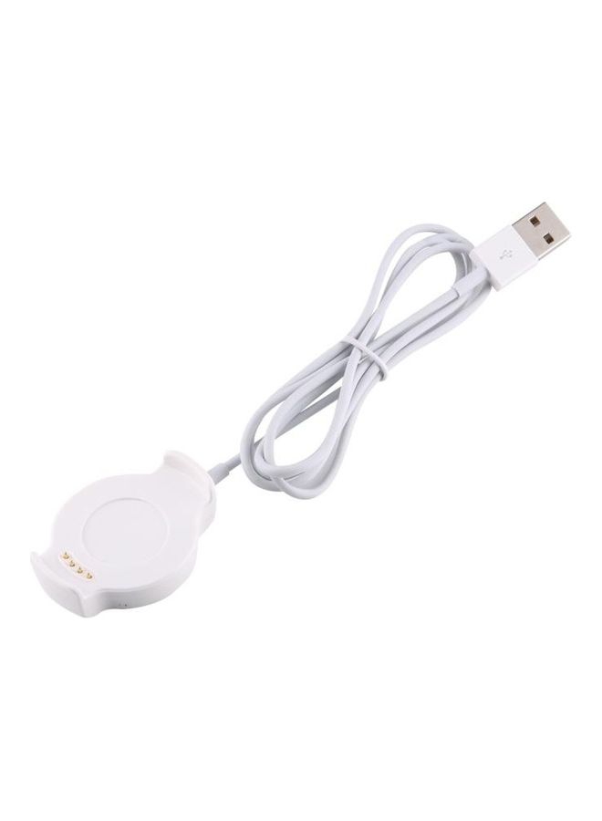 NIBEMINENT Portable Replacement Cradle Charger For Huawei Watch 2 White - Image 2