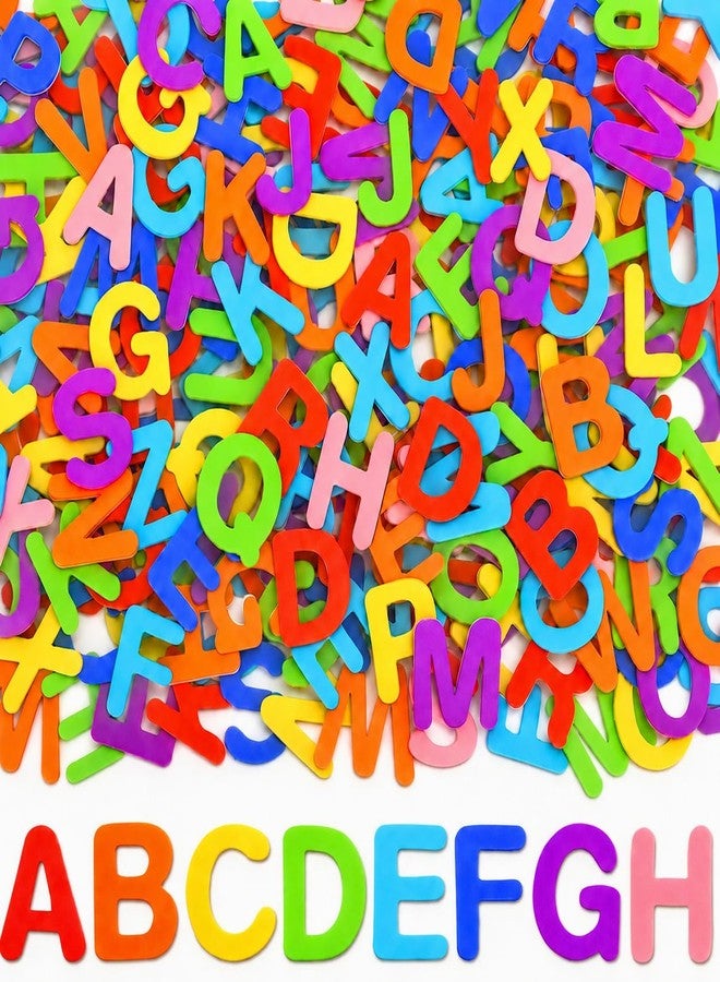 Natonhi 720 Pcs Foam Letter Stickers, 8 Colors 1 Inch 3D Self-Adhesive EVA ABC Alphabet Stickers for Kids Crafts, School Projects, Scrapbooking, Card Making and Party Decorations - Image 1