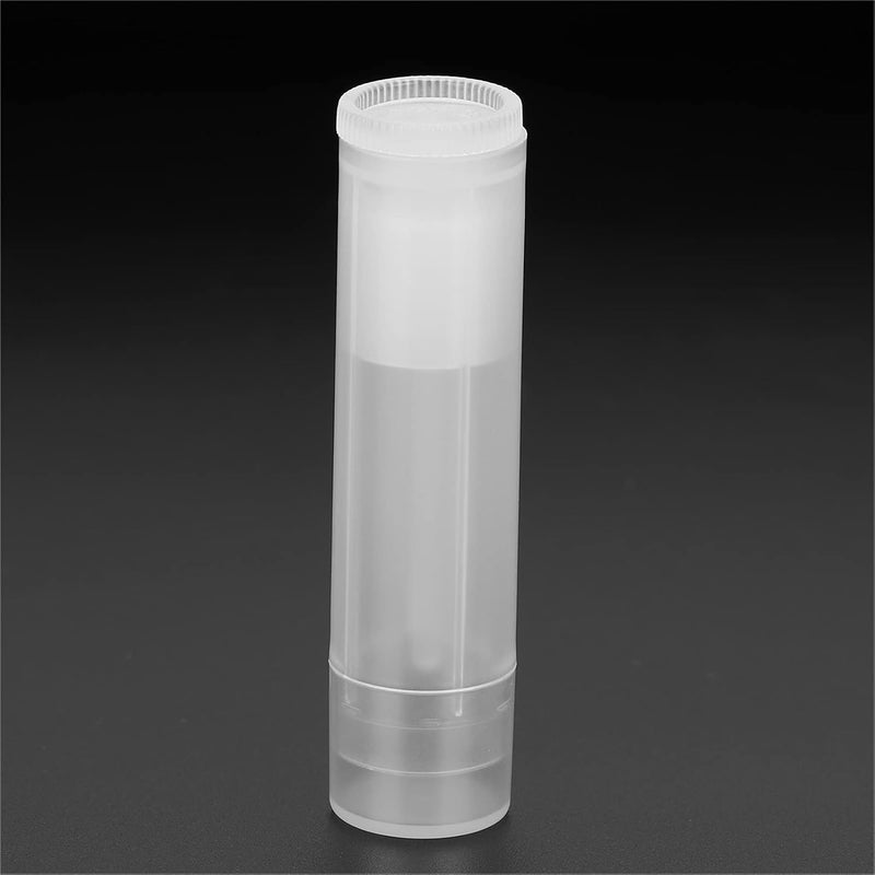 50pcs Empty Lip Balm Tube Kit, Translucent 5ml DIY Lipstick & Lip Balm Containers for Crafting, Perfume Samples, Travel – Compatible with Standard Filling Tools - Image 4