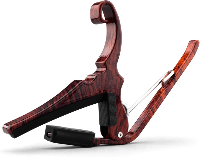Kyser Quick-Change Capo for 6-String Acoustic Guitars - Rosewood - Image 2