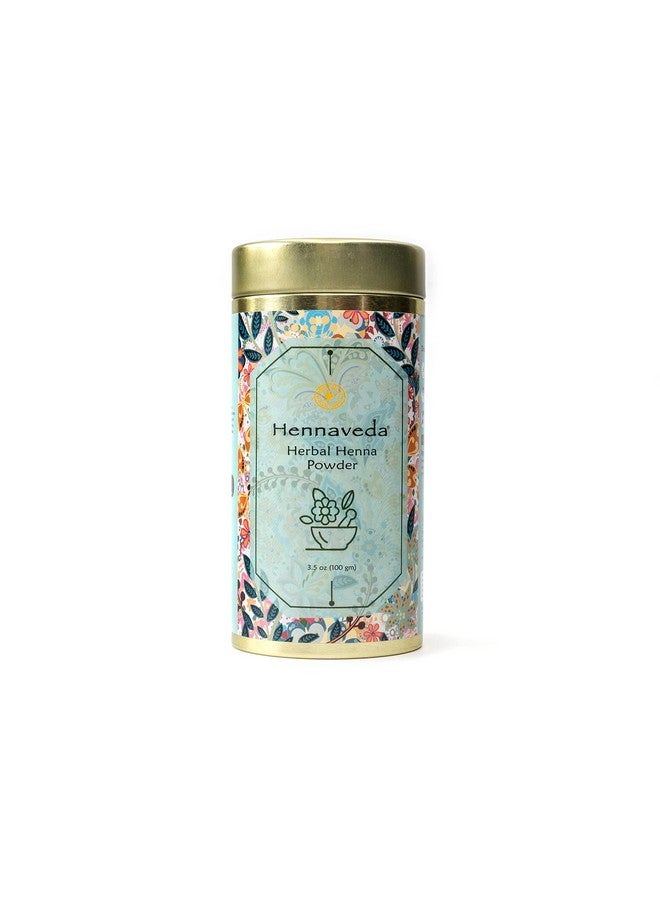 Hennaveda Herbal Henna Powder 100G With Hair Dye Brush, Gloves And Shower Cap - Image 1