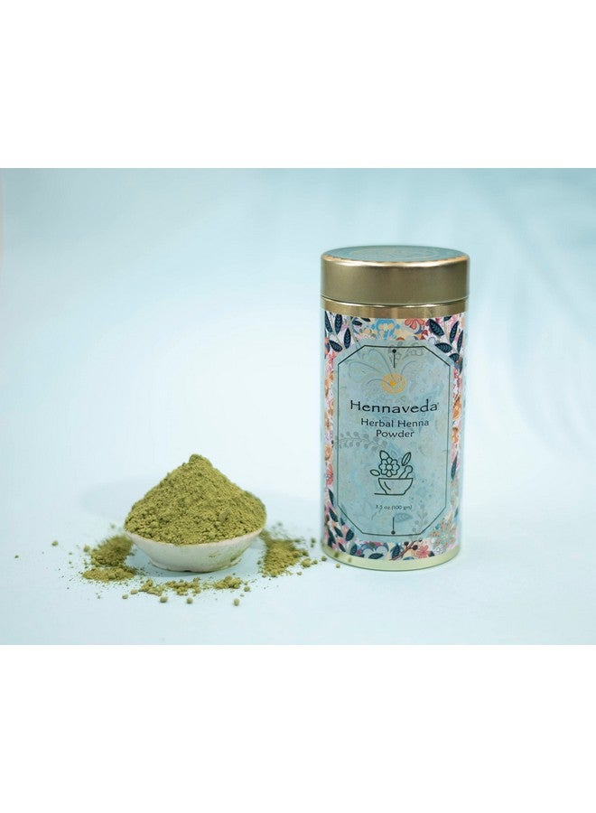 Hennaveda Herbal Henna Powder 100G With Hair Dye Brush, Gloves And Shower Cap - Image 5