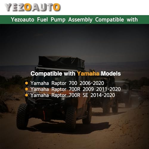 Yezoauto Fuel Pump Assembly for Yamaha Raptor 700 2006-2023 / Raptor 700R 2009-2023 1S3-13907-00-00 1S3-13907-12-00 - Image 3