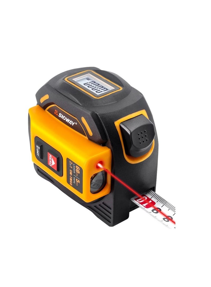 Infrared Laser Measuring Tape Distance Ruler Tape Meter Measures Tools