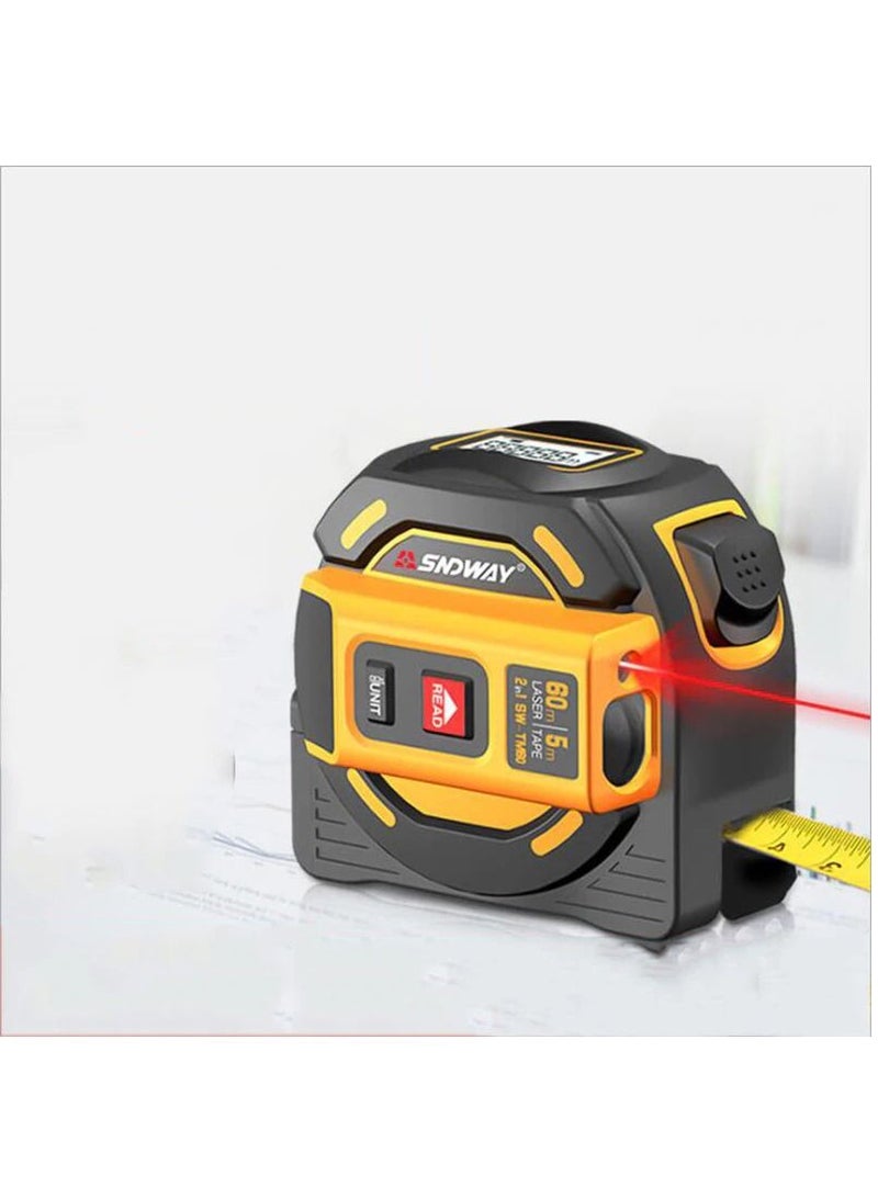 Infrared Laser Measuring Tape Distance Ruler Tape Meter Measures Tools