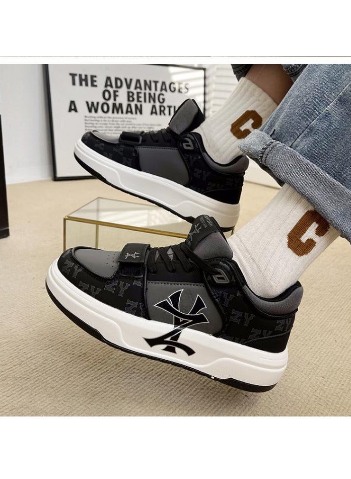 KUYING New Thick Sole Elevated Board Shoes  - Image 2