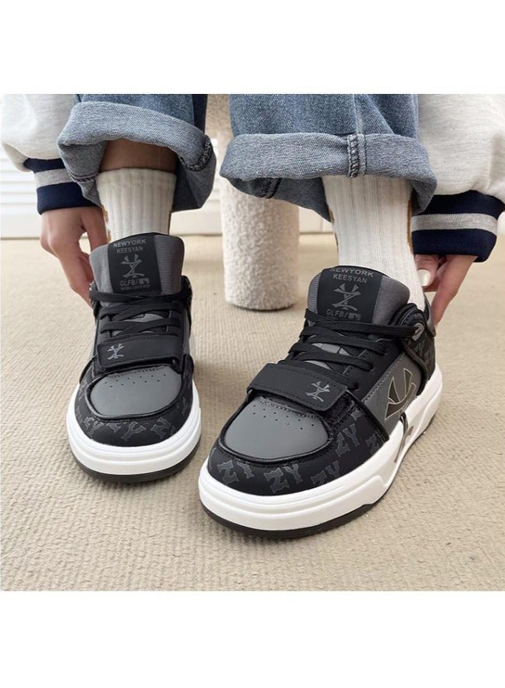 KUYING New Thick Sole Elevated Board Shoes  - Image 3