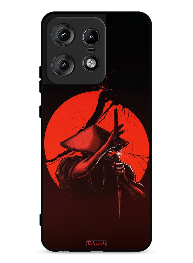 Tolwak Motorola Edge 50 Pro 5G Protective Case Cover Sword Warrior - Image 1