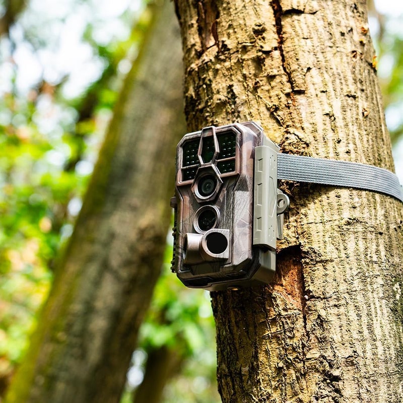 GardePro E5S 2-Pack Trail Camera (Non-Cellular, Non-WiFi), 64MP Photo & 1296P HD Video, 0.1s Trigger, 100ft No-Glow Night Vision, Motion Activated Wildlife Camera - Image 2