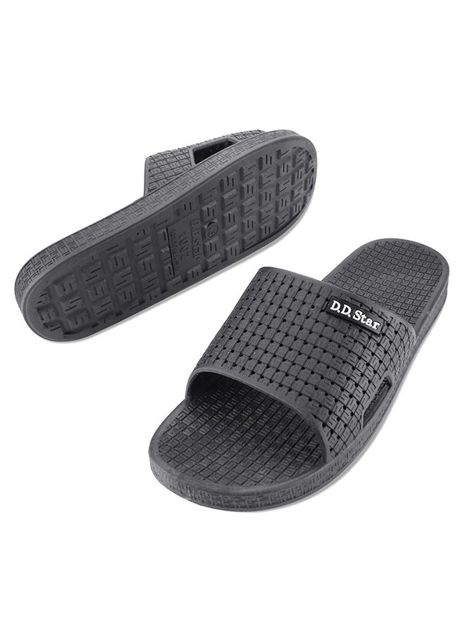 D.D.Star - D.D.Star Big Size Bathroom Slippers For Men and Women Non-Slip Quick Drying Shower Shoes Comfortable And Soft Sole Slide On Sandal - Image 1