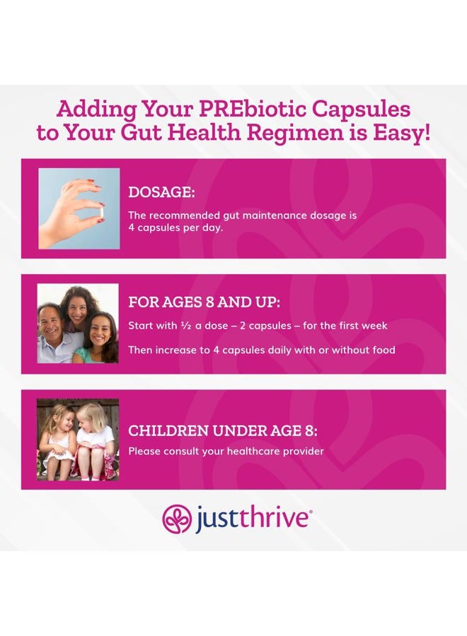 Just Thrive كبسولات بروبيوتيك - مزيج بروبيوتيك لصحة الأمعاء ودعم المناعة، 120 كبسولة - Image 5