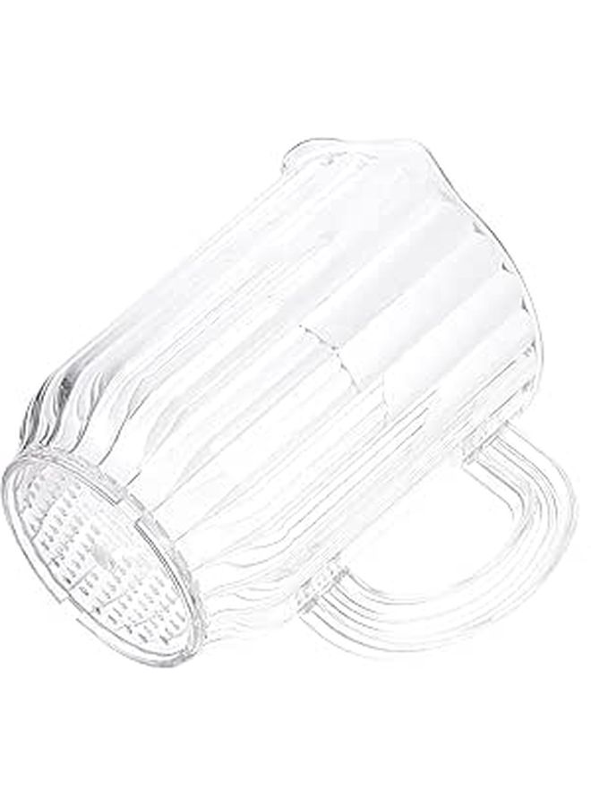 1.5L PC Plastic Water Pitcher Cold Drink Jug for Restaurant Home Use - Image 1