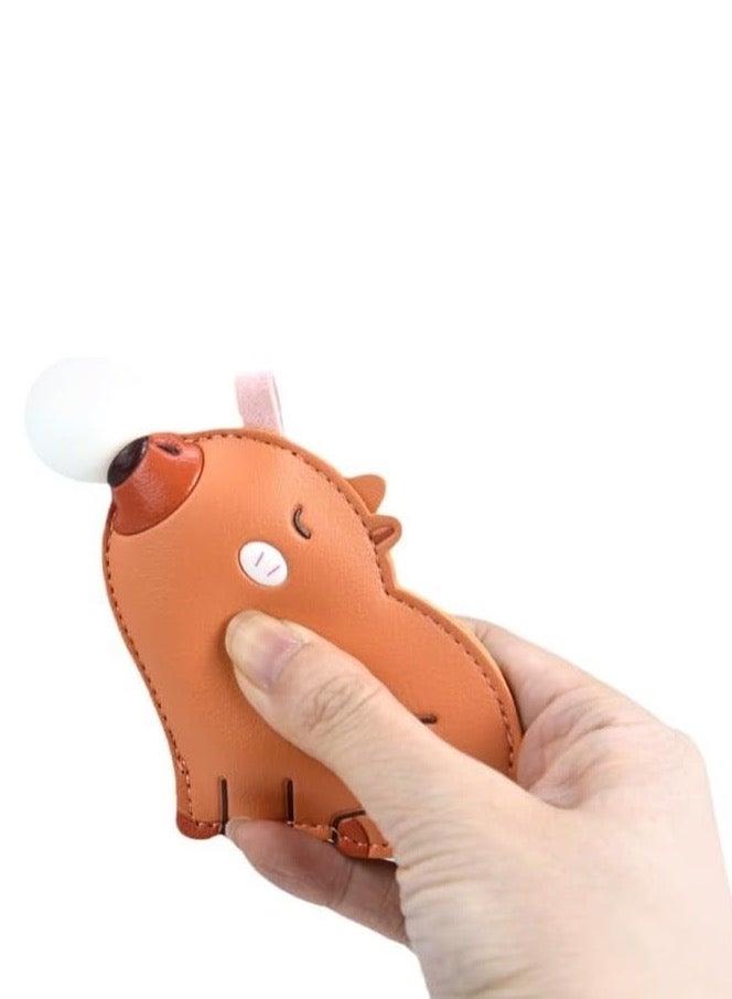 Unbelievably Fun! | Squishy & Soothing Capybara & Magical Egg - Laying Duck Keychain | Premium Soft Silicone | Instant Stress - Relief | Multi - functional for Headphone Case & Bag Pendant | Popular Gift Idea & Trending Accessories  - Image 2