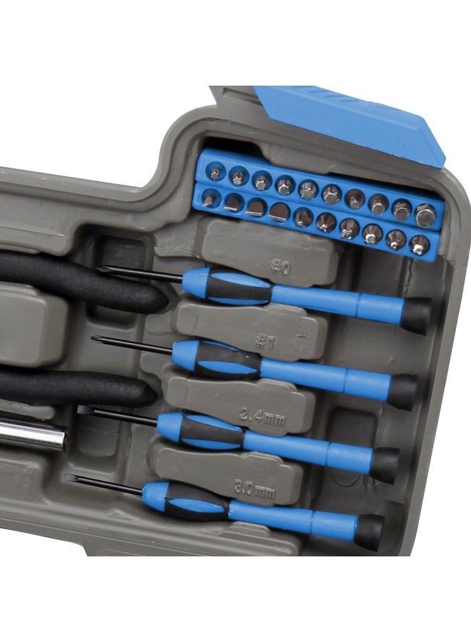 Apollo Tools Original 39 Piece General Household Tool Set in Toolbox Storage Case with Essential Hand Tools for Everyday Home Repairs - Image 4