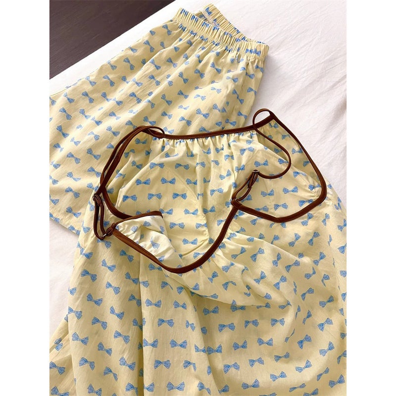 Women's Sexy Vintage Camisole Set with Padded Bra, Loungewear - Image 3