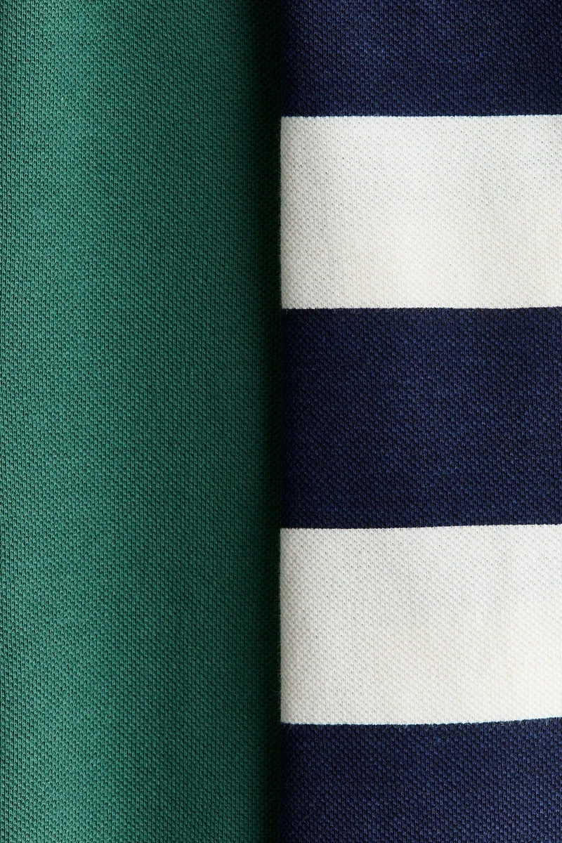H&M Cotton piqué polo shirt