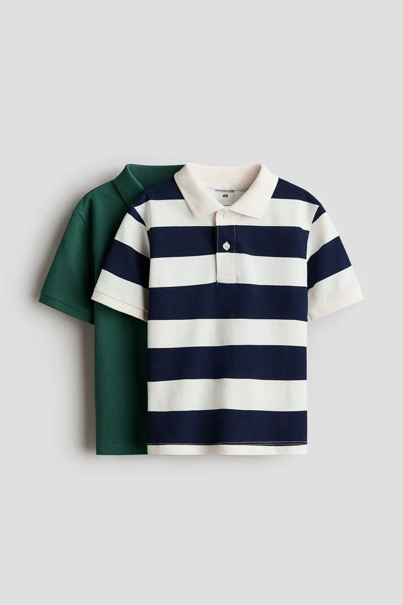 H&M Cotton piqué polo shirt