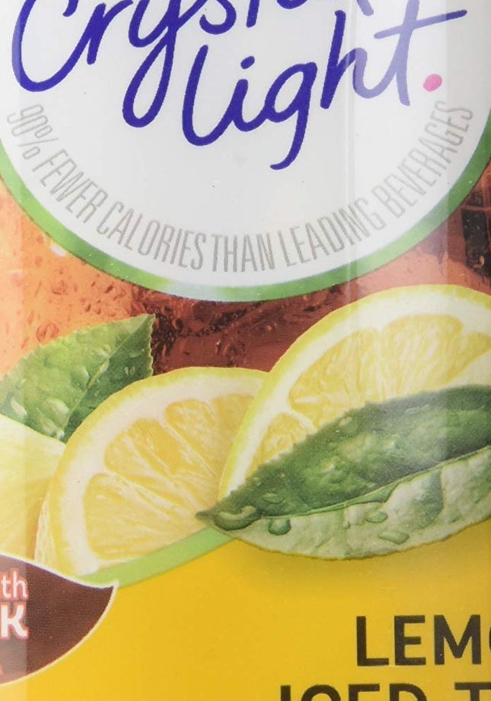 Crystal Light Lemon Iced Tea Drink Mix, 12-Quart Canister (Pack of 3) - Image 1