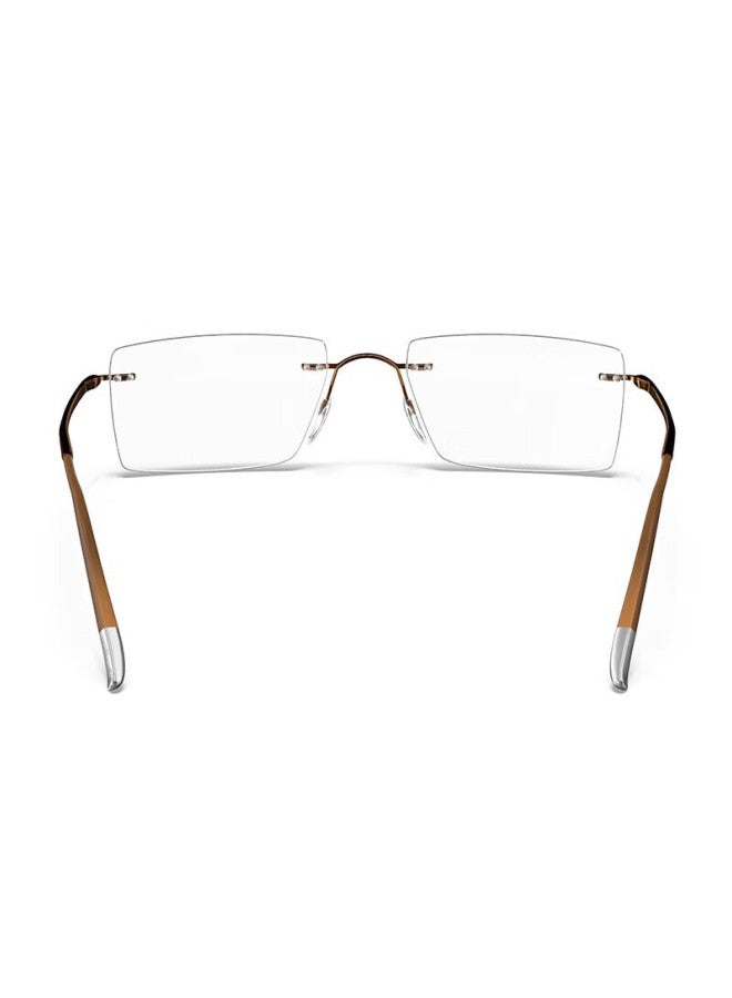 Silhouette إطار نظارات بدون إطار سيلويت إطار بصري موحد إطار قصر نظر 5523 6041 51 مم - Image 3