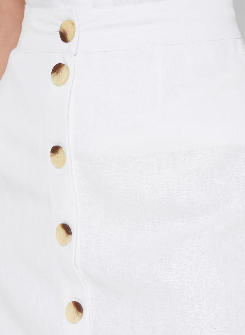 VERO MODA Button Through Skirt