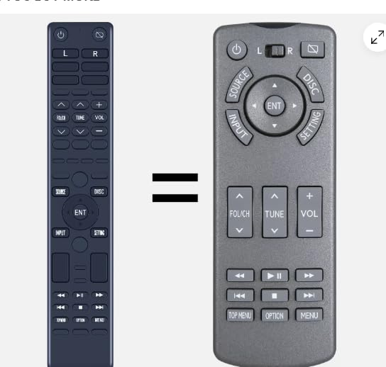 ZWP Replacement Remote Control fit for Lexus RX350 RX450h GX460 LX570 2015-2019 Rear DVD Entertainment 86170 60090 - Image 4