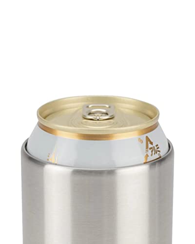 Snow Peak Shimo Can Cooler Vacuum-Insulated to Keep Canned Beverages Cold - Image 4