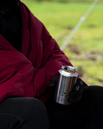 Snow Peak Shimo Can Cooler Vacuum-Insulated to Keep Canned Beverages Cold - Image 5