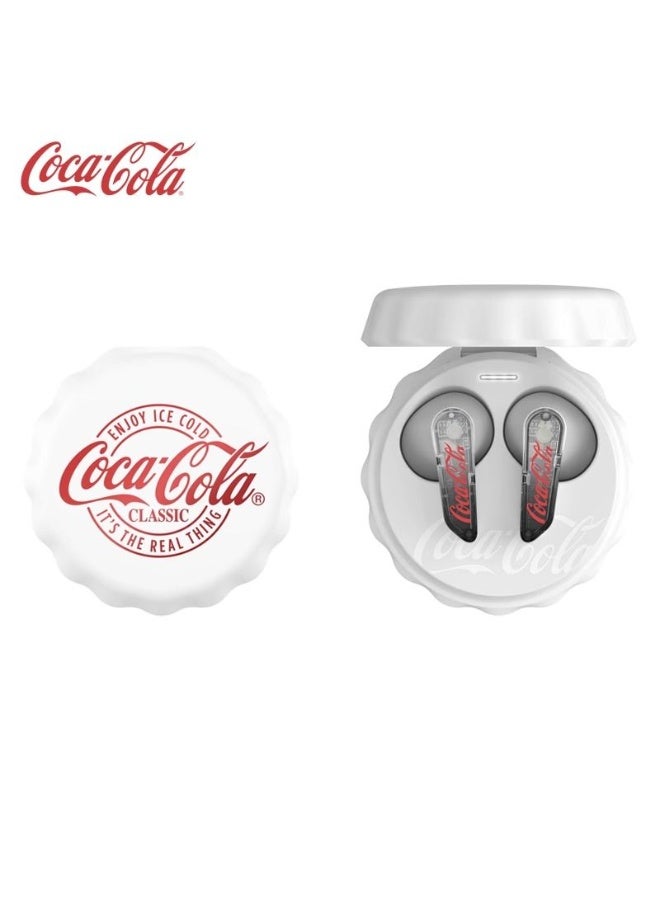 Coca-Cola Coca-Cola T13 bottle cap design Bluetooth headphones, semi-in-ear comfortable sports headphones 