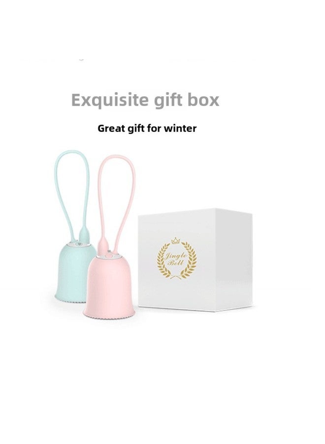 Mini Nightlight Jingle Hand Warmer USB Multifunctional Temperature Control Explosion-proof Mobile Power Jingle Hand Warmer-Color:Pink - Image 2