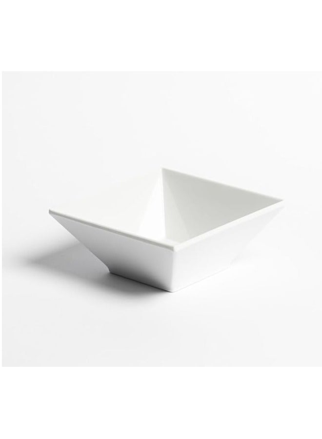 Healthy And Shatterproof Melamine Square Appetizer Serving Platter | Soy Sauce Serving Plates, Ketchup, BBQ Sauce Or Seasoning | Sushi Dipping Bowl | Seasoning & Nut Serving Bowl - Image 2