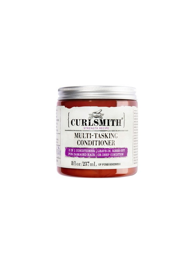 CURLSMITH Urlsmith Multitasking Conditioner 3 In 1 Conditioner With Proteins For Damaged Hair (8Fl Oz) - Image 1