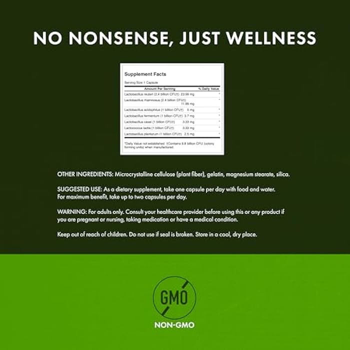 Swanson FemFlora - Feminine Probiotic Supplement Supporting Flora of The Mouth, GI Tract, and Vagina - Probiotics for Women with 9 Billion CFU Per Capsule - (60 Capsules) - Image 3