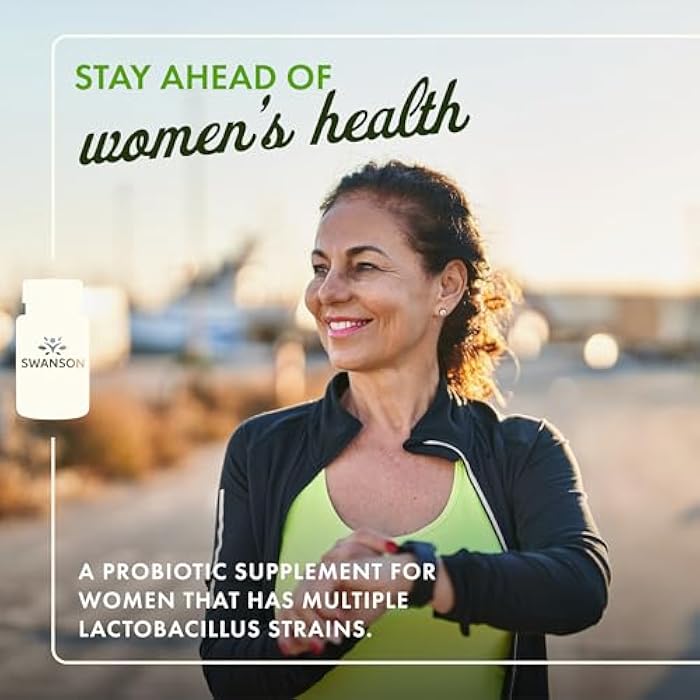 Swanson FemFlora - Feminine Probiotic Supplement Supporting Flora of The Mouth, GI Tract, and Vagina - Probiotics for Women with 9 Billion CFU Per Capsule - (60 Capsules) - Image 2