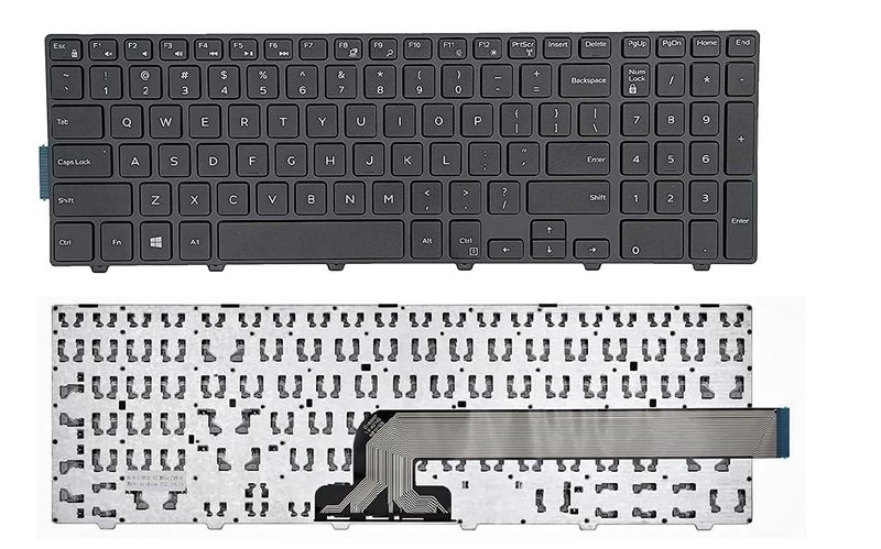 Wefly Laptop Keyboard for Dell Inspiron 15 3000 5000 3541 3542 3543 3551 3558 5542 5545 5547 5558 5559 Series (Without Backlite) - Image 1