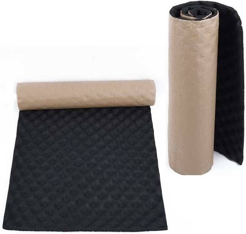 woobles Car Sound Insulation Pad, Car Heatproof Foam Deadener Self-adhesive Sound Proof Padding Vehicle Audio Sound Insulation Dampening Padding sound insulation cotton 100cmx50cmx2cm/50cmx50cmx2cm - Image 3