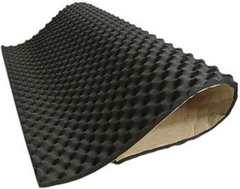 woobles Car Sound Insulation Pad, Car Heatproof Foam Deadener Self-adhesive Sound Proof Padding Vehicle Audio Sound Insulation Dampening Padding sound insulation cotton 100cmx50cmx2cm/50cmx50cmx2cm - Image 2
