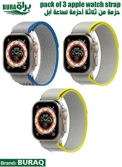 Apple Watch Band Strap For Apple Watch Ultra 2/Ultra 49mm, Series 10 46mm, 9/8/7 45mm, SE2/SE/6/5/4 44mm, 3/2/1 42mm