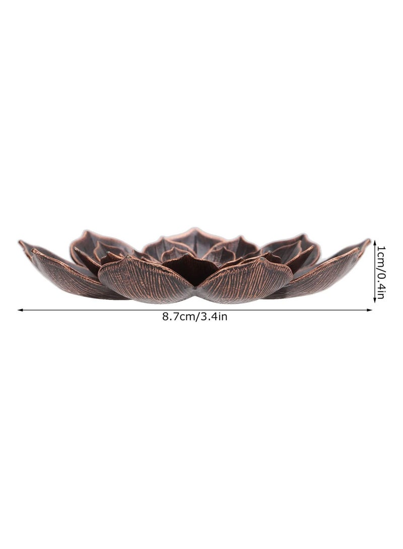 GGOOT Incense Burner, Lotus Incense Stick Incense Holder and Cone Incense Holder with Ash Catcher for Meditation Yoga  - Image 2