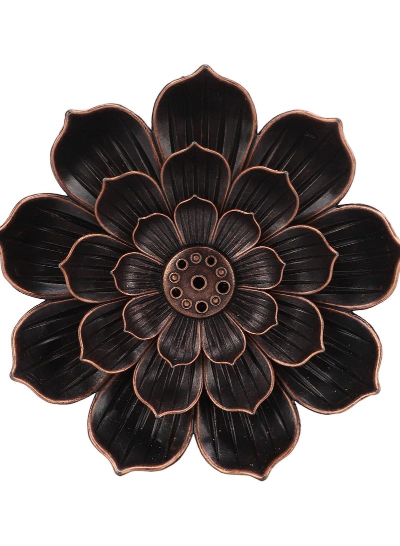 GGOOT Incense Burner, Lotus Incense Stick Incense Holder and Cone Incense Holder with Ash Catcher for Meditation Yoga  - Image 5