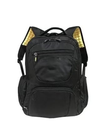 18 Inch Heavy Duty School Backpack, Unisex Daily Bag with Spacious Compartments for Study, Work and Travel