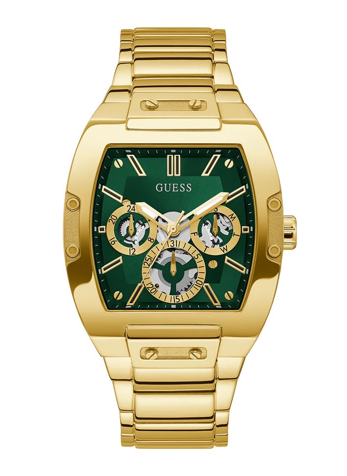 GUESS - GUESS Gold Tone Multi-function Watch For Men GW0456G3 - Image 1