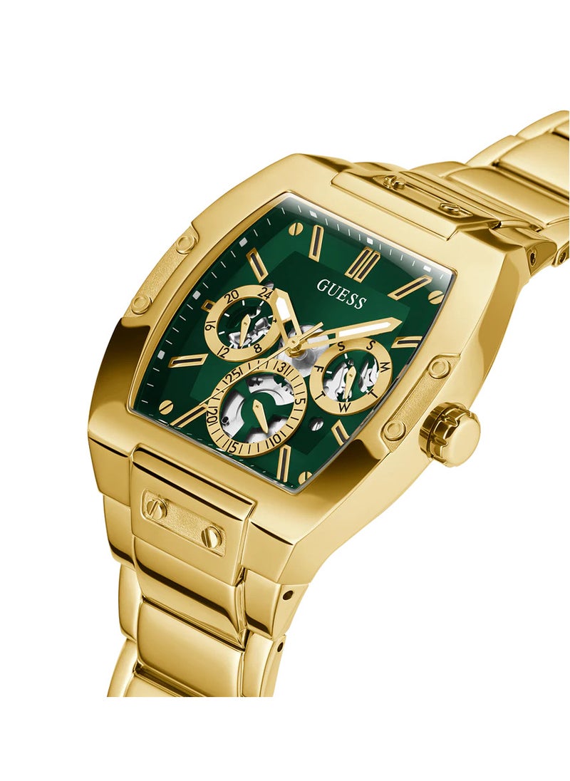 GUESS - GUESS Gold Tone Multi-function Watch For Men GW0456G3 - Image 1