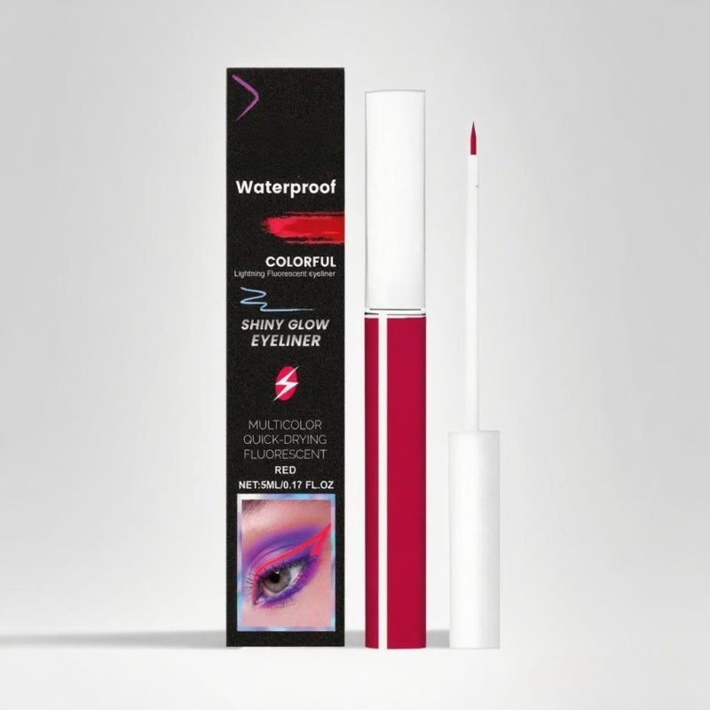 Eelhope Fluorescent Eyeliner Pen Smooth Moisturizing Long-Lasting Formula - Vibrant Colorful Eye Liner for Beginners - Image 1