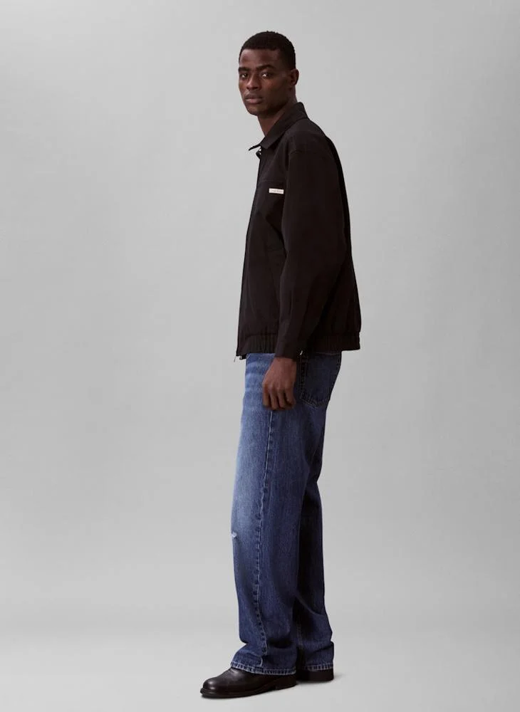 Calvin Klein Jeans  Long Sleeve Cotton Full Jacket for Men | Best Price UAE