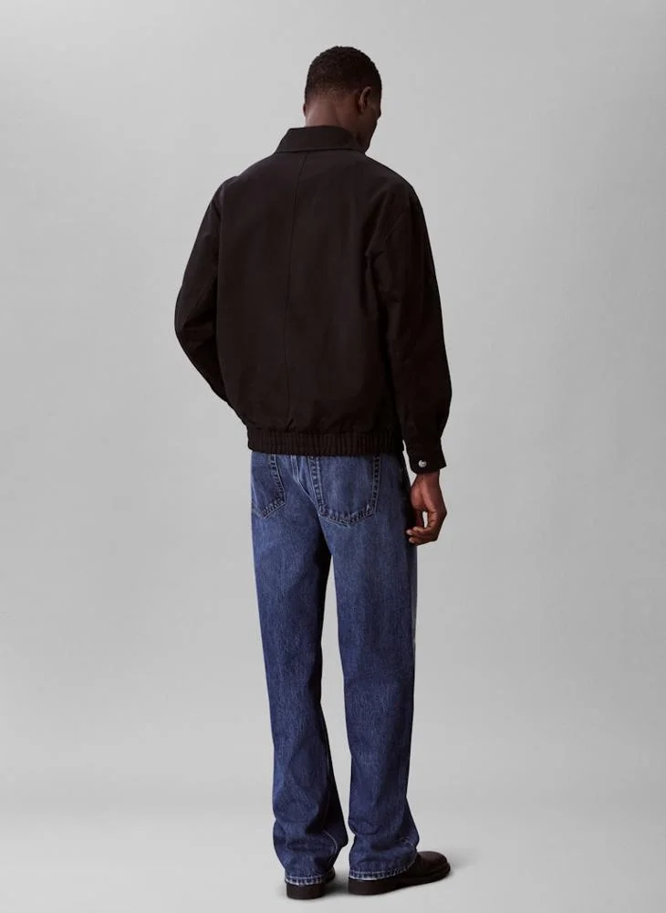 Calvin Klein Jeans Long Sleeve Cotton Full Jacket