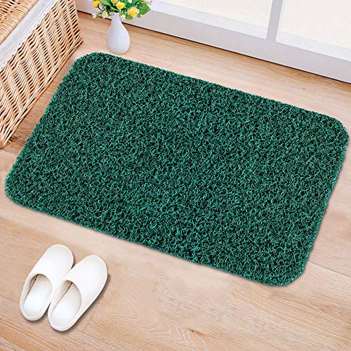 Freelance Cushion Main Door Mats for Entrance, 40x68 cm Green-Black - Soft PVC Mesh Indoor & Outdoor Foot Mat - Slip-Resistant Doormats for Main Door Entrance - Front Doormat for Home/Office - Image 1
