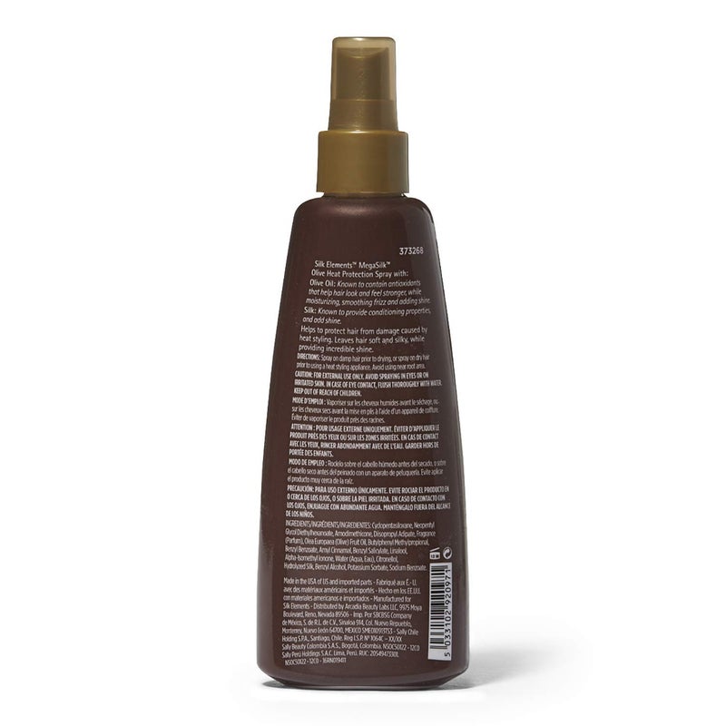 Silk Elements Megasilk Olive Heat Protection Spray - 8oz - Image 3