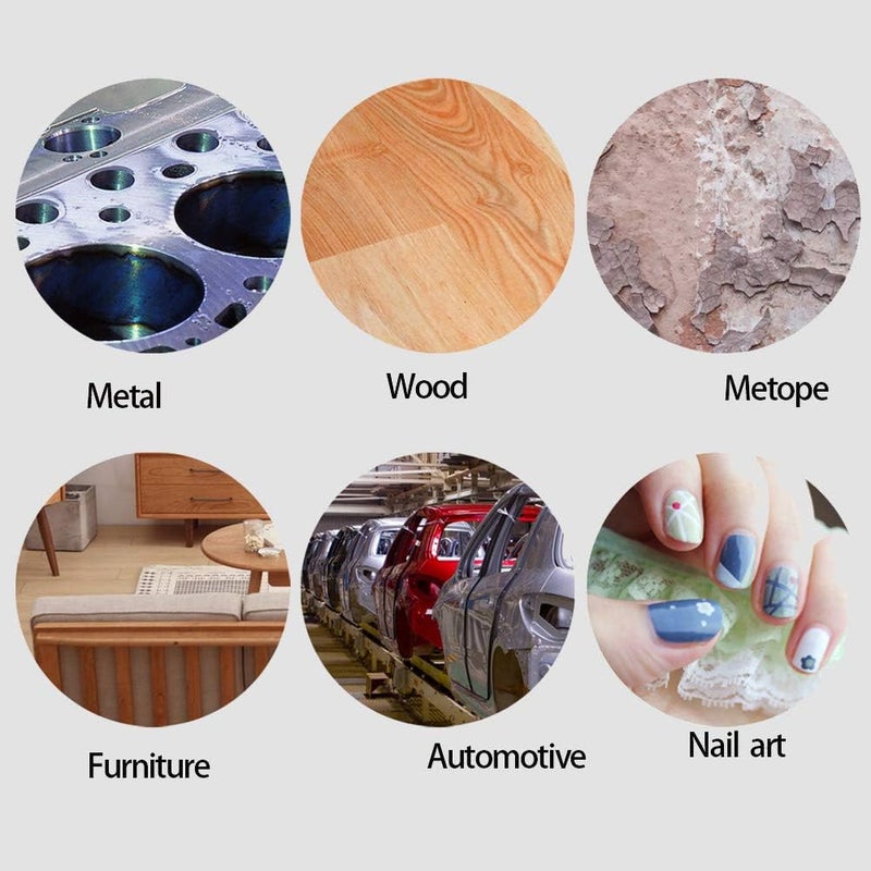 MAXMAN أوراق صنفرة، 1000 حبيبة ورق صنفرة جاف ورطب، 9 × 11 بوصة، كربيد السيليكون، لإنهاء الأثاث الخشبي، صنفرة المعادن وتلميع السيارات، 10 ورقة - Image 5