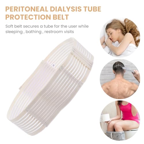 EXCEART G-Tube Holder Concealment Gastrostomy Tubes Belt Abdominal Feeding Tubes Dialysis Catheter Belt Size S - Image 4